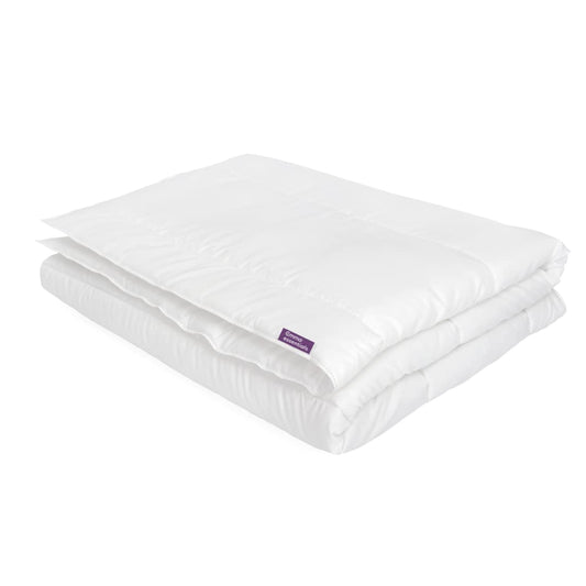 Emma Essentials Super King - Ultra Soft Polyester - Comfortable - For Spring and Autumn - Washable - Pure White - 220x240cm