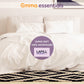 Emma Essentials Double - Ultra Soft Polyester - Comfortable - For Spring and Autumn - Washable Care - Pure White - 155x220cm