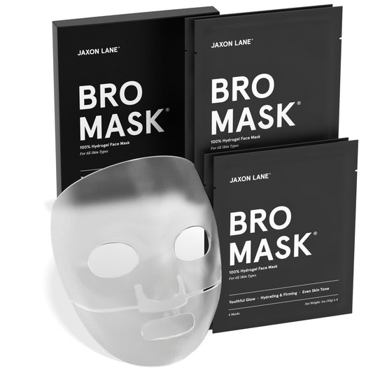 BRO MASK Korean Face Mask for Men Hydrating Anti Aging Sheet Masks