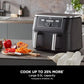 Ninja Foodi MAX Dual Zone Digital Air Fryer, 2 Drawers, 9.5L