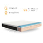 Emma Original Mattress - Single Size, 3ft Mattress, 90x190 cm, Medium Firm (H2) Memory Foam Mattress, 9.8 Inch High